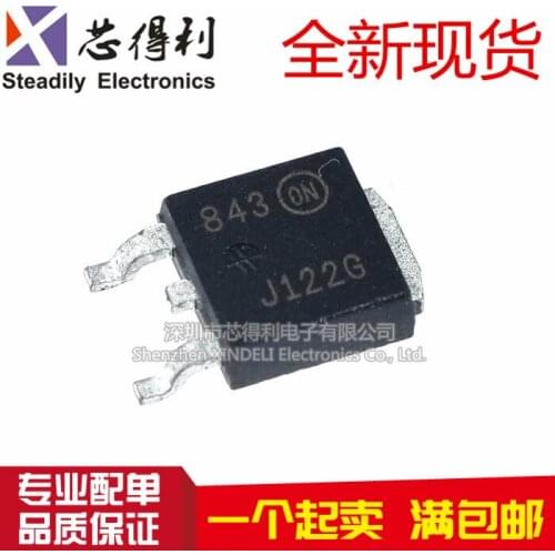 10pcs/lot Darlington Transistor MJD122G MJD122T4G MJD122 TIP122 SOT-252