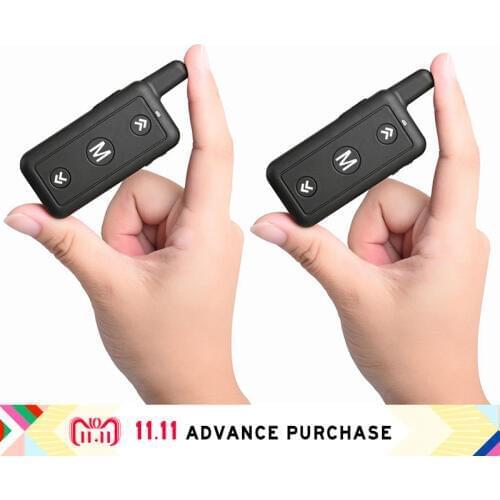 2 pcs mini walkie-talkie micro purse walkie talkie portable radios comunicador telsiz micro-earpiece intercom handset