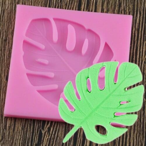 3D Leaf DIY Silicone Mould Fondant Kitchen Cake Decorating Mold For Chocolate Baking Tools