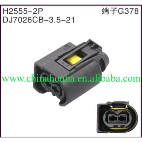 5sets 2pin Ignition coil harness damper plug Waterproof Auto connector 50290937 Automotive Sealed Female(2.8) Connector Housing