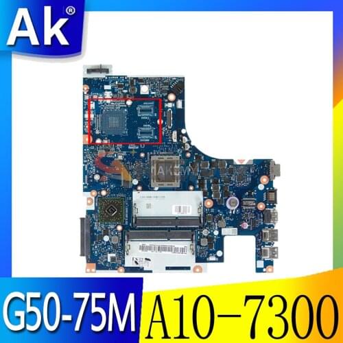 ACLU7/ACLU8 NM-A291 Motherboard For Lenovo Z50-75 G50-75M G50-75 Laptop motherboard ( For AMD A10-7300 CPU ) mainboard tested