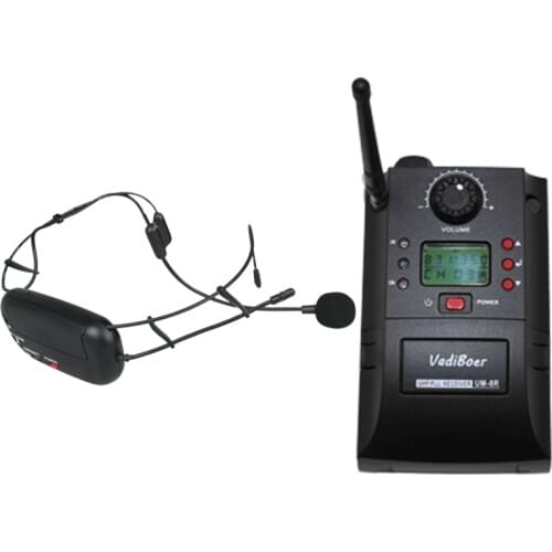 Vadiboer UHF Wireless headset transmitter wireless microphone , OK-16 receiver sets Samson AirLine UHF