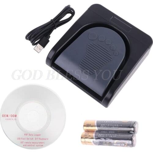 Bluetooth Single Foot Switch Wireless Usb Wired Action Pedal Control Computer Drop Shipping