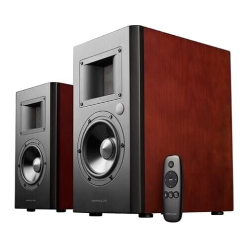 Airpulse A200 Bluetooth Speaker Active Bookshelf Speaker Subwoofer output Bluetooth APT-X 4.0 With Remote Control