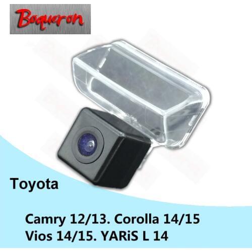 BOQUERON for Toyota Camry 12/13 Corolla Vios YARiS L 14/15 SONY Waterproof HD CCD Car Camera Reversing Reverse rear view camera