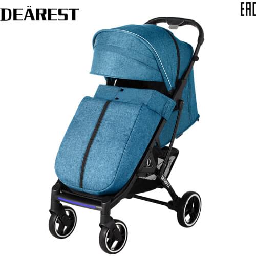 Dearest 819 2021 New Stroller High Landscape Stroller Can Sit Or Lie Foldable Baby Four Seasons Available