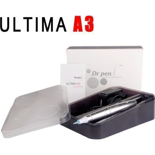 Dr.Pen A3 Machine Body Art Eyebrow Eyeliner Lip Liner Needles Gun Tools for electric Micro Rolling Stamp Free shipping