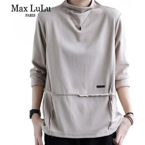 Max LuLu Women's Plain T-shirts