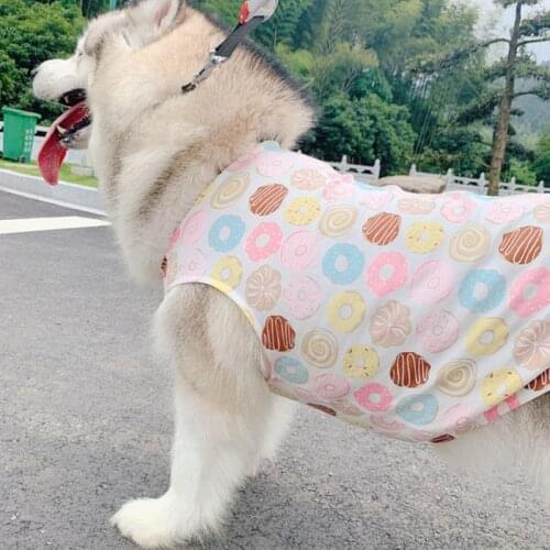 Dog Clothes Summer Pet Vest T-shirt Coat Cat Puppy Chihuahua Yorkie Clothing Big Dog Costume Large Dog Outfit Pajamas Dropship