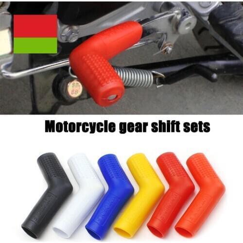 Motorcycle Gear Shift collars Rubber Sock Boot Shoe Protector Shifter Cover Motorbike Dirt Bike Ryder Clips Shift Sock Lever