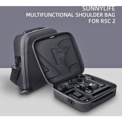 Portable Carrying Storage Case for DJI Ronin RSC 2 EVA Handbag Shoulder Bag Crossbody case Carrying Ajustable Camera Bags