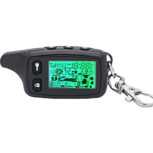 TW 9000 LR950 LCD Remote Control Key Fob Chain /Keychain for LR-950 Two Way Car Alarm System Tomahawk TW-9000