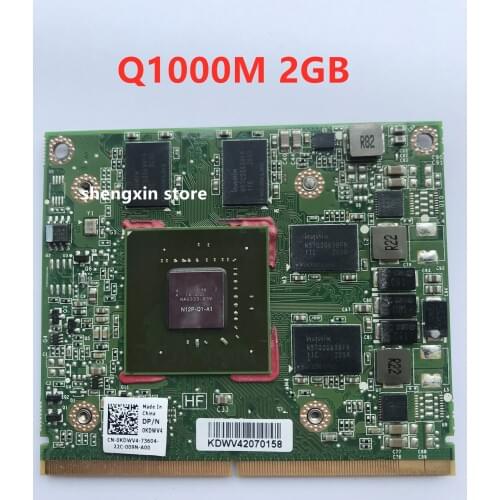 Quadro 1000M Q1000M N12P-Q1-A1 2GB Graphic Card For LAPTOP Dell M4600 M4700 HP 8540W 8560W 8570W 8770W Display Card Video Card