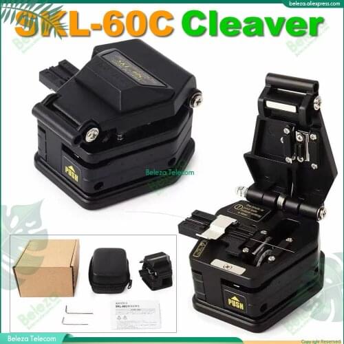 High Precision Fiber cleaver SKL-60C cable cutting knife FTTH fiber optic knife tools cutter Fiber Cleaver 16-surface blade