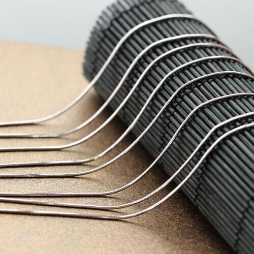 S925 Sterling Silver Jewelry Wholesale Hypoallergenic Women And Men Retro Thai Silver Necklace Snake Bone Chain Silver Chain