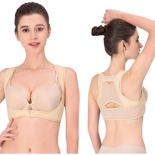 Invisibility Back Posture Correction Belts Bandage Women Humpback Relief Vest Spine Posture Corrector Up Back Braces Corset