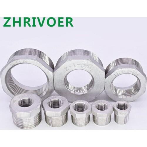 1/4'' 1/2'' DN8 DN10 DN15 DN20 304 stainless steel make up Adapter fitting pipe fittings