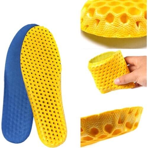 Stretch Breathable Deodorant Running Cushion Insoles for Feet Man Women Insoles for Shoes Sole Orthopedic Pad Memory Foam