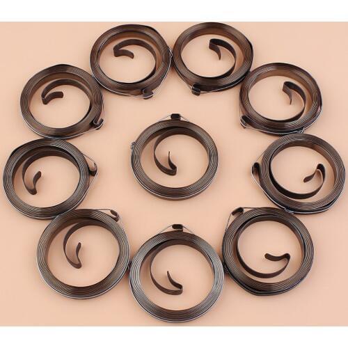 10Pcs/lot Rewind Pull Starter Spring For HONDA GX270 GX240 GX390 GX340 188F 4-Cycle Gas Lawn Mower Generator Parts 28442-ZE2-W01