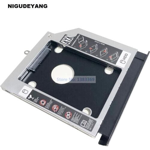 SATA 2nd Hard Drive SSD HDD Module Caddy Adapter for Acer Aspire E5-572G E5-572 With Bezel and Bracket