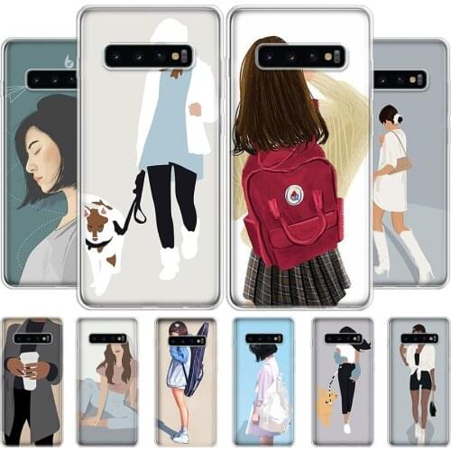 Girls Best Friends Forever Phone Case For Samsung Galaxy A51 A50 A71 A70 A40 A30 A20E A10S A01 A21 A41 A6 A7 A8 A9 Plus Cover
