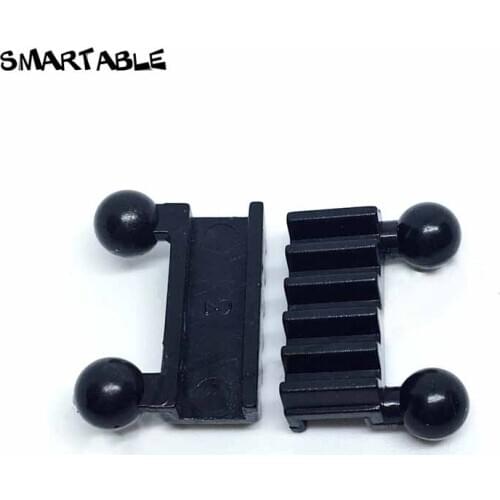 Smartable Technic Gear Rack 1x2 With Balls Building Blocks MOC Parts Toys For Kids Compatible Major Brand 6574 10pcs/lot