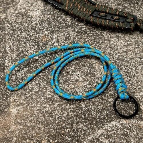 MKENDN Outdoor Rock Climbing Metal Ring Hanging Neck Rope Lanyard for iPhone Camera USB Holder ID Pass Card Name Badge Holder