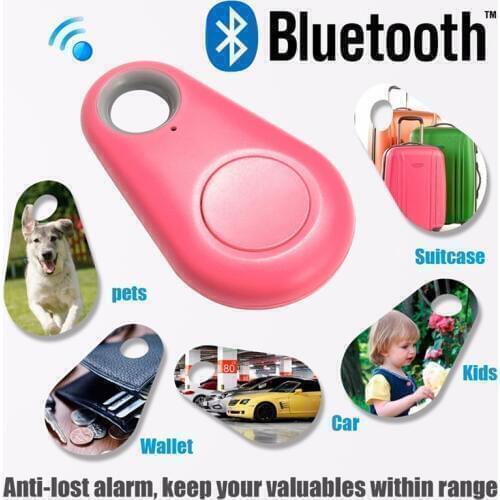 Mini Smart Label Bluetooth 4.0 Loss Smart Key Tracker Child Elderly Bag Wallet Pet Key Finder GPS Locator Alarm Without Battery