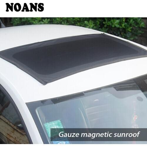 NOANS Car Sun Visor Mesh Mosquito Dust Protection Sunroof Window Cover For BMW E36 F30 F10 E30 X5 Ssangyong Volvo XC90 V70 XC60