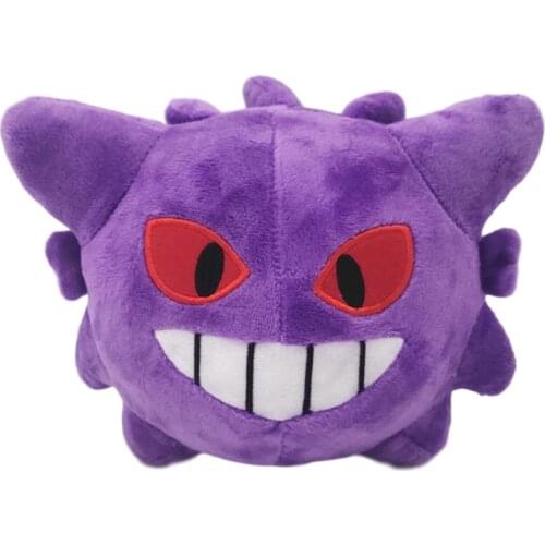 Original Pokemon Game Anime Series Cartoon Gengar Plush Toy Kawaii Soft Stuffed Doll Kids Gift 18cm