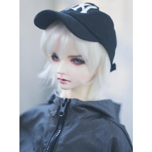 BJD doll wig suitable for 1-3 1-4 1-6 size everyday all-match black brown fashion wig doll accessories