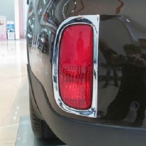Fit For KIA Sorento 2014-2015 Chrome Rear Tail Fog Light Lamp Cover Trim Decoration 2pcs