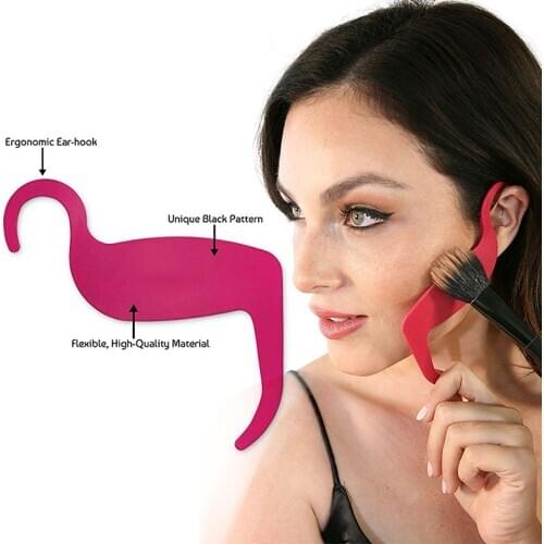 Professional Natural Fit Eye Contourer Makeup Stencil Models Eyeliner Aid Card Durable Template Shaping Tools For All Face Types