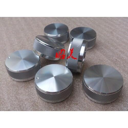 Diameter 35 High 16MM Knob Power Amplifier Case Knob All Aluminum Alloy Solid Volume Knob Audio Potentiometer Knob