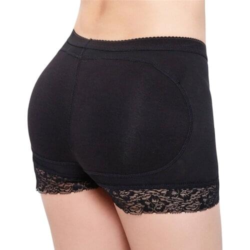 Butt Enhancer Control Panties Fake Buttocks Pads Sexy Body Shapewear Soft Underwear Women Push Up Corrective Briefs