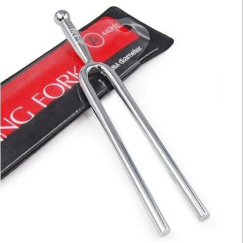 Hot Stainless Steel Guitar Tuner Tunning 440Hz A Tone Tuning Fork Musical Instrument Excellent For Guitar Accessories