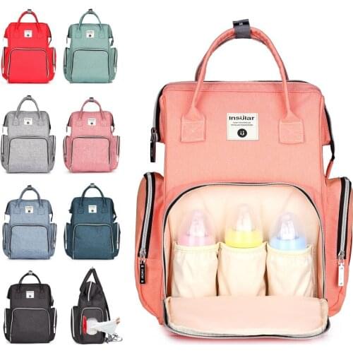 Diaper Bag Backpack Large Capacity Mummy Travel Backpack Baby Nappy Bag Maternity Nursing Bag for Baby Care Mommy Bag