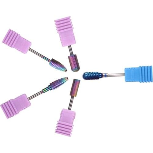 1Pcs Tungsten Steel Nail Drill Grinding Head for Nail File Machine Pedicure Cuticle Bit Cutter Manicure Tools Nails Accessoires