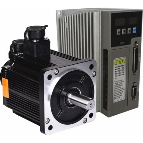 2.3KW AC 1500 RPM GLM130ST－M15015NM Servo Motor Set Motor Drive Amplifier High Speed + 3m Motor Cable + 3m Encoder Cable
