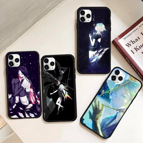 Houseki No Kuni Phone Case Rubber For iphone 12 11 Pro Max Mini XS Max 8 7 6 6S Plus X 5S SE 2020 XR cover