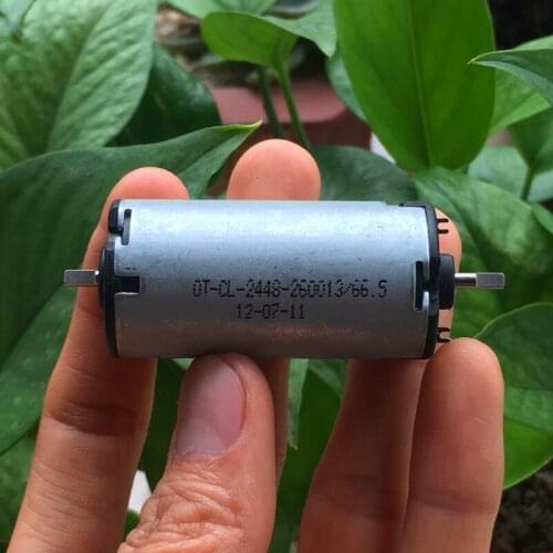 DC12-24V 3300-6800rpm OT-CL-2448 miniature DC permanent magnet brush motor/electric curtains/power tools/DIY accessories