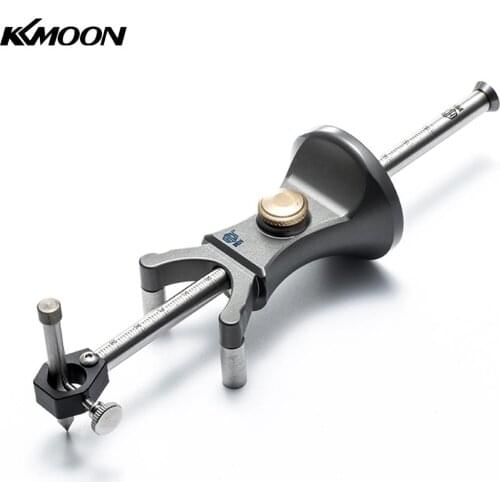 KKMOON Woodworking Linear Arc Dual-purpose Scriber Parallel Line Drawing Tool Multifunctional DIY Wood Working Scribe Tools