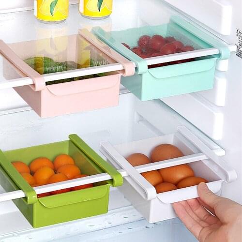 Fresh-keeping Refrigerator Storage Box Kitchen Food Container Fruit Vegetables Eggs Meat Snack Storage Box