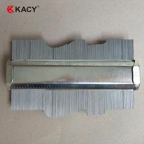 CONTOUR GAGE Duplicator Standard Wood Marking Tool Tiling Laminate Tiles General Tools (6 in metal