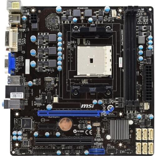 For MSI FM2-A75MA-P33 Desktop Motherboard FM2 DDR3 A75 desktop motherboard mainboard free shipping