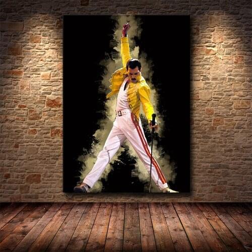 Queen Freddie Mercury Bohemian Rhapsody Canvas Painting Posters And Prints Pictures On The Wall Abstract Decorative Home Decor