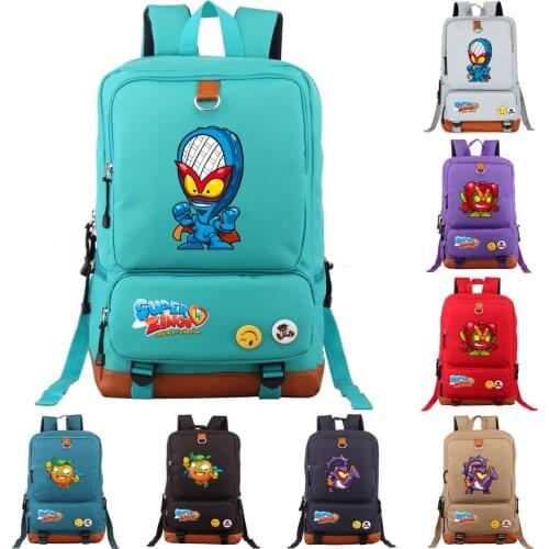 Super Zings Backpack School Bags For Teenage Women Men Back Pack Mini Backpack Laptop Backpack