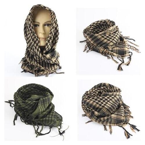 Unisex Lightweight Plaid Tassel Arab Desert Shemagh KeffIyeh Scarf Wrap Pashmina Super soft and light weight