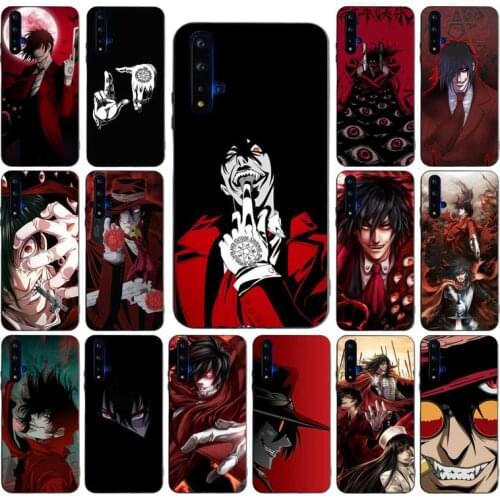 YNDFCNB Anime Hellsing Alucard Phone Case for Huawei Mate 20 10 9 40 30 lite pro X Nova 2 3i 7se