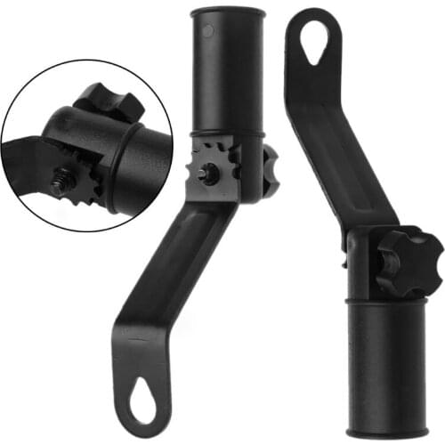 Rearview Mirror Mount Extender Bracket Holder Clamp Bar Phone GPS Holder Levers Adjustable Motorcycle ATV Rear View Accessories